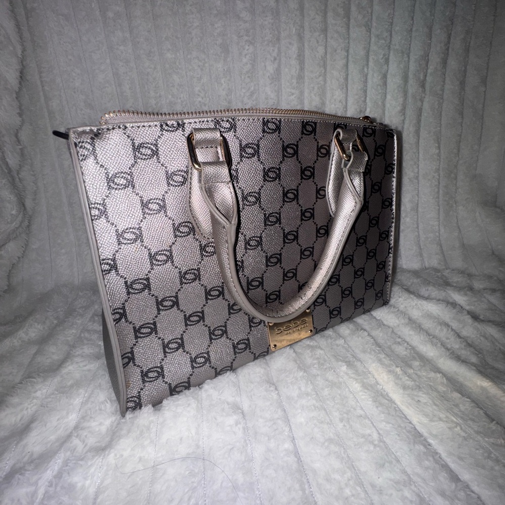 Black and Silver Bebe Handbag